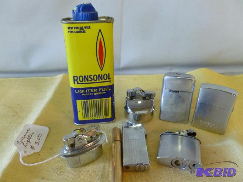 lot 163 image: Lot of four collector lighters, lighter for p...