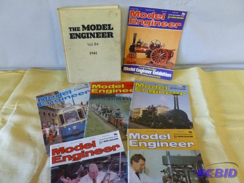 lot 175 image: Lot of six 1982 Model Engineer magazines and ...