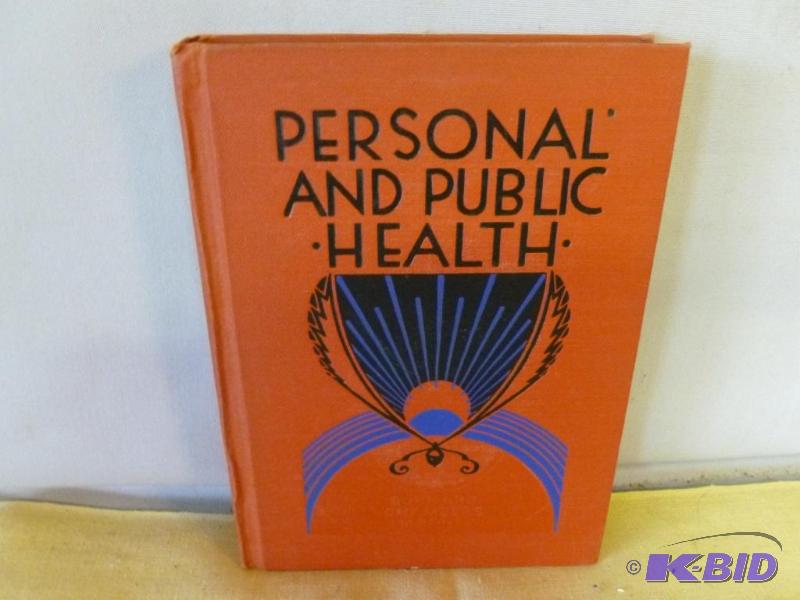 lot 183 image: Vintage Book - Personal And Public Health - 1...