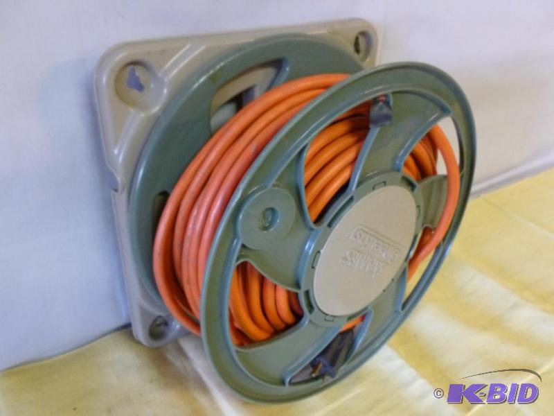 lot 192 image: Ames Reel Easy electric extension cord wall m...