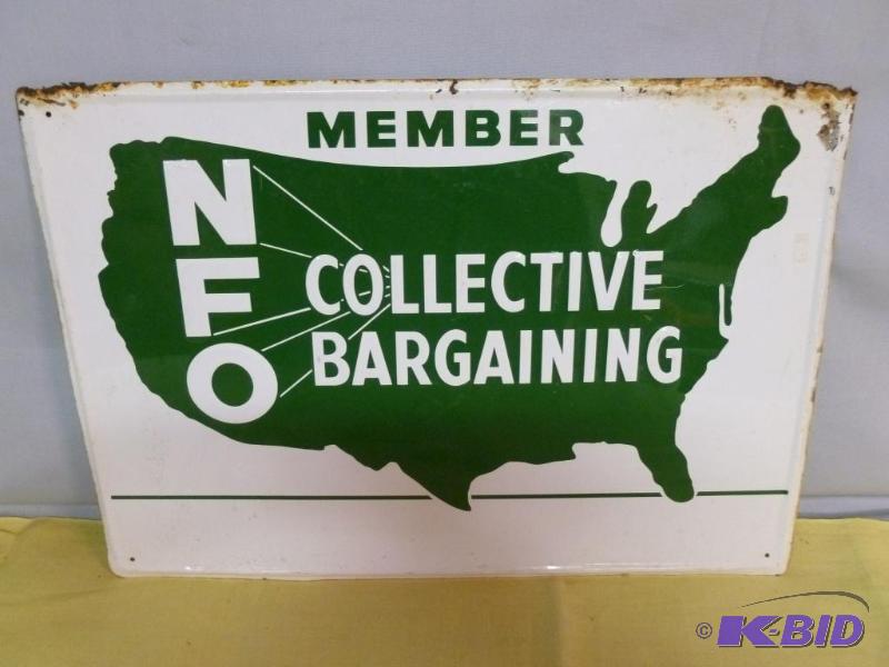 lot 20 image: Vintage Member NFO Collective Bargaining embo...