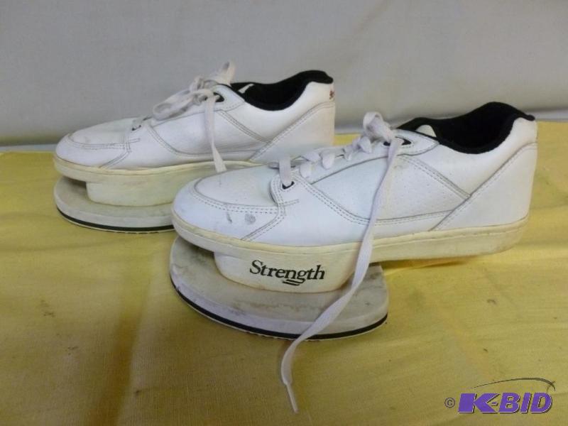 lot 45 image: A pair of Strength specialty shoes size mens...