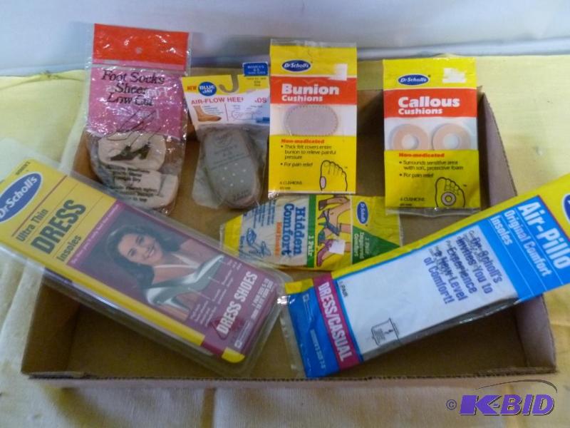 lot 75 image: Large lot of brand new foot support accessori...