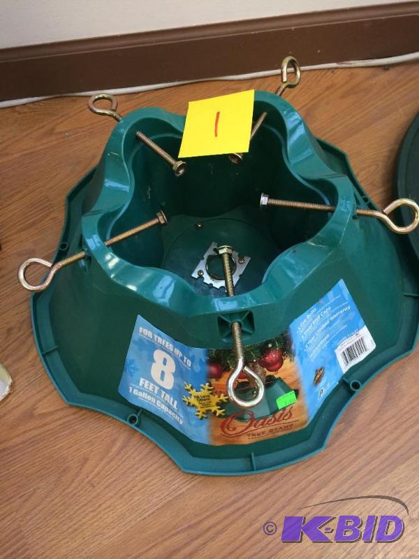 Live Tree stand 1 gallon capacity...