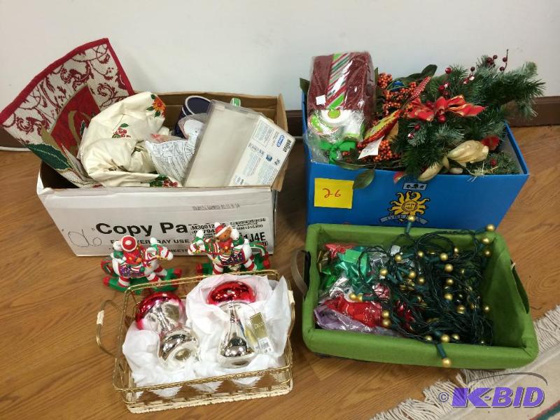 Bachmans ornaments &amp misc X-mas...