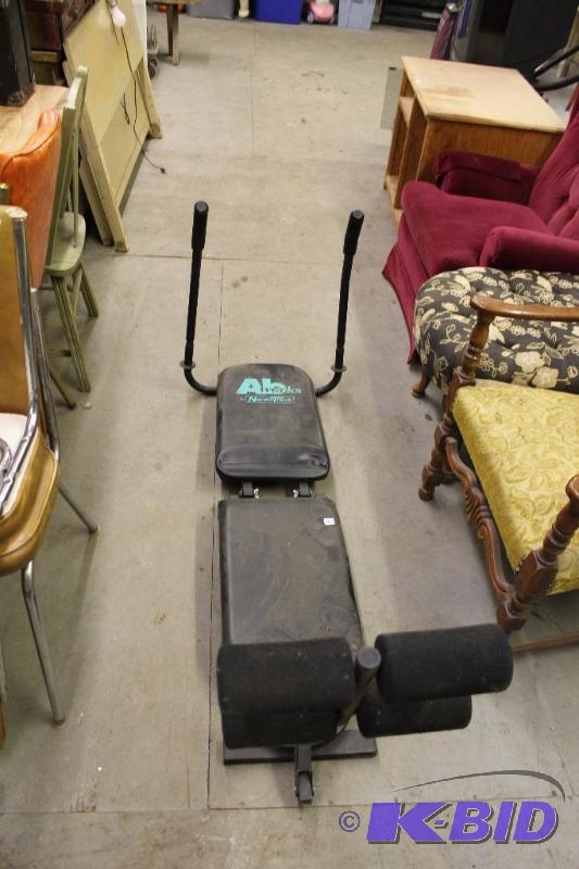 lot 103 image: AbWorks&nbspExercise Machine ...