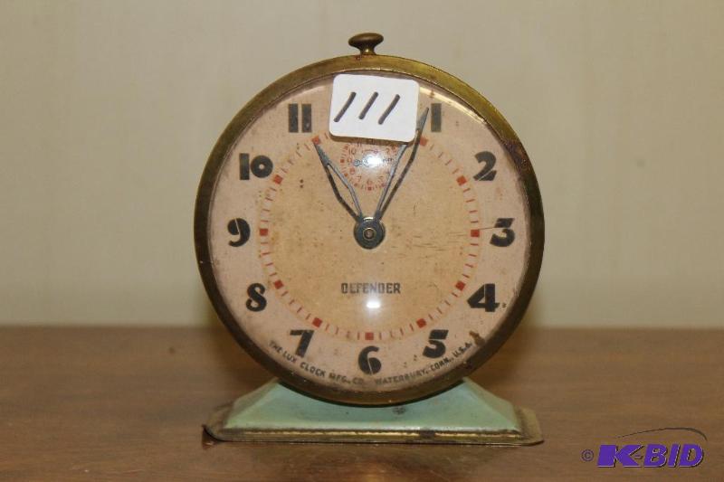 lot 111 image: Vintage Alarm Clock...