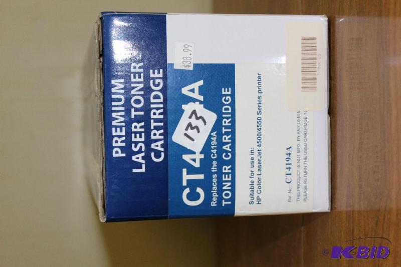 lot 133 image: HP Toner Color LaserJet 4500 GENERIC CT4194A...