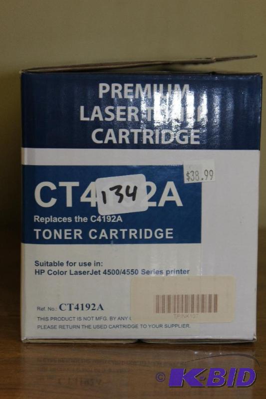 lot 134 image: HP Toner Color LaserJet 4500 GENERIC CT4192A...