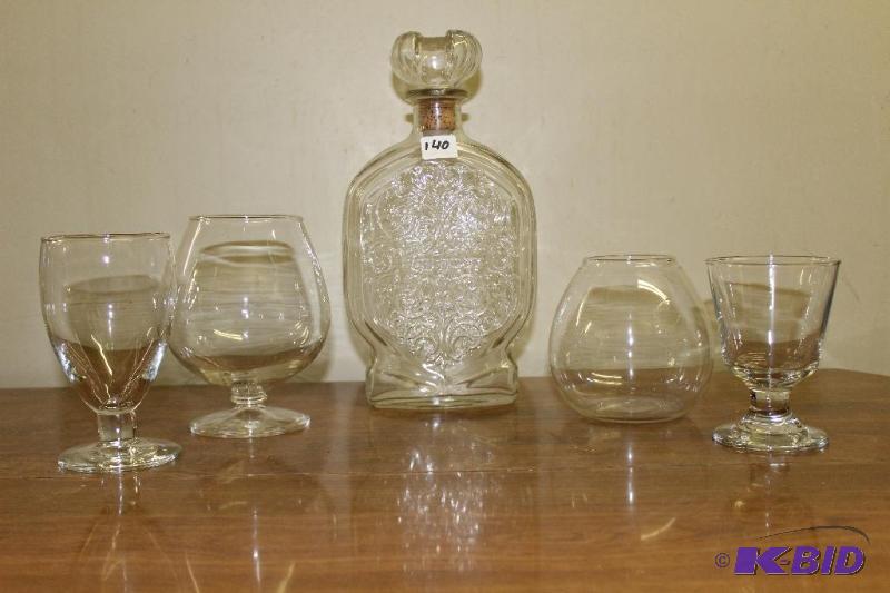 lot 140 image: Lot of Glassware...