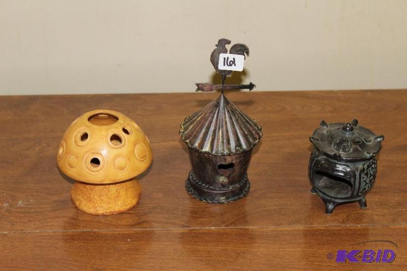 lot 161 image: Incense Burners for Cone Type Incense ...