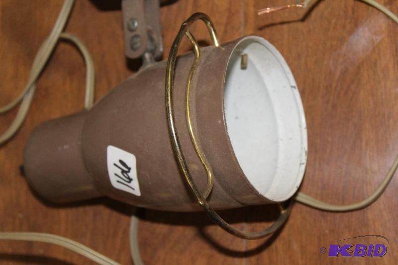 lot 166 image: Clamp Lamp and Extension Cord ...