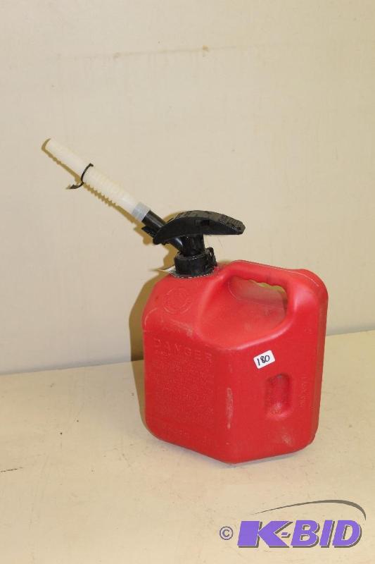 lot 180 image: New 2 Gallon Gas Can ...