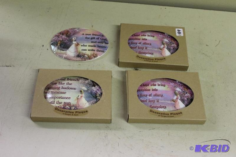 lot 189 image: New Inspirational Plaques ...
