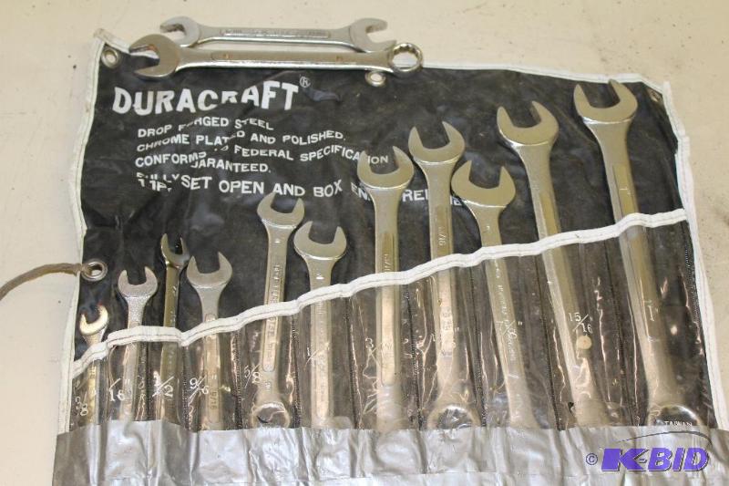 lot 220 image: DuraCraft Wrench&nbspSet ...