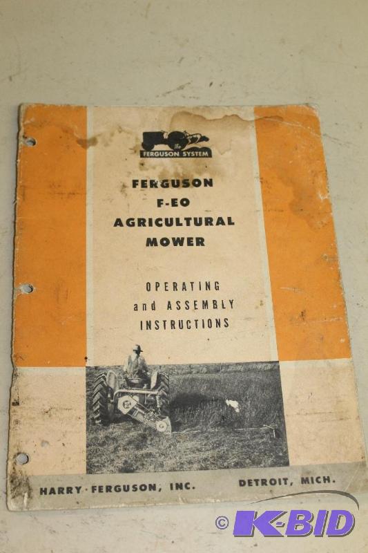 lot 232 image: Ferguson F-EO&nbspAgricultural Mower   ...