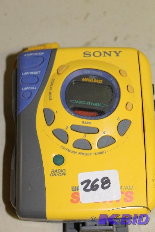 lot 268 image: Sony Walkman ...