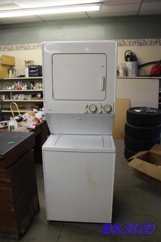lot 29 image: Maytag Heavy Duty Large Capacity Stack Washer...