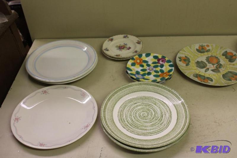 lot 293 image: Assorted Plates ...