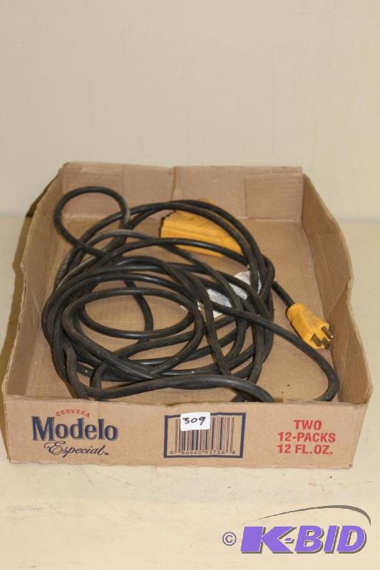 lot 309 image: Heavy Duty Extension Cord ...