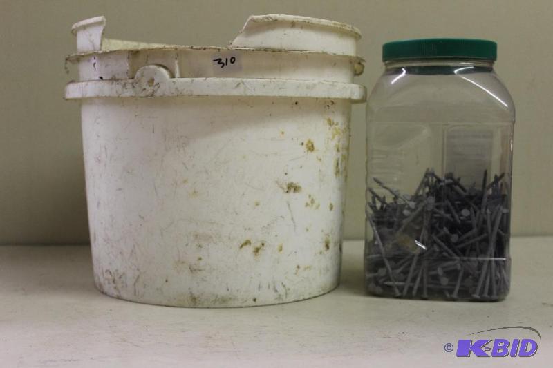 lot 310 image: Buckets of Nails...