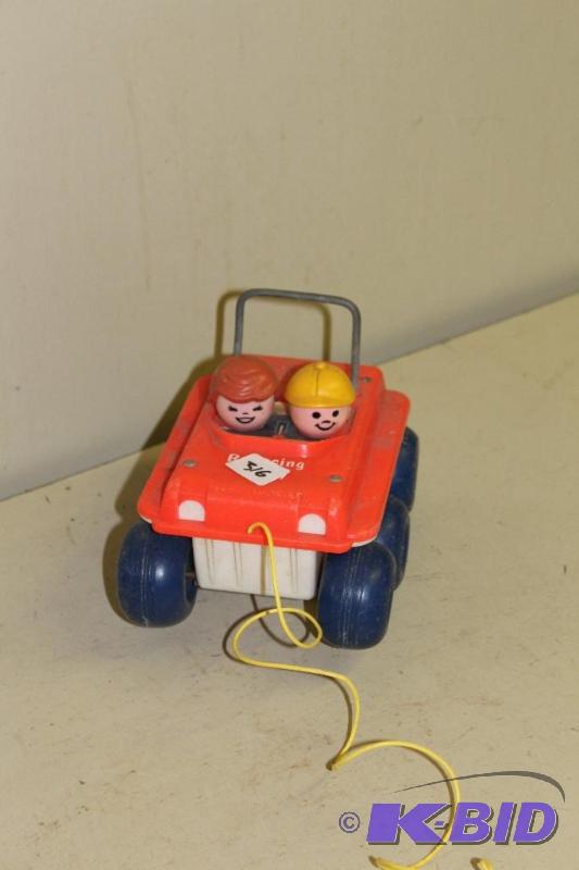 lot 316 image: Vintage Pull Behind Toy...