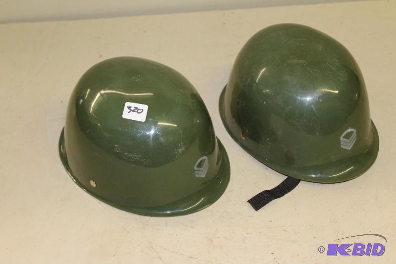 lot 320 image: Toy Army Helmets ...