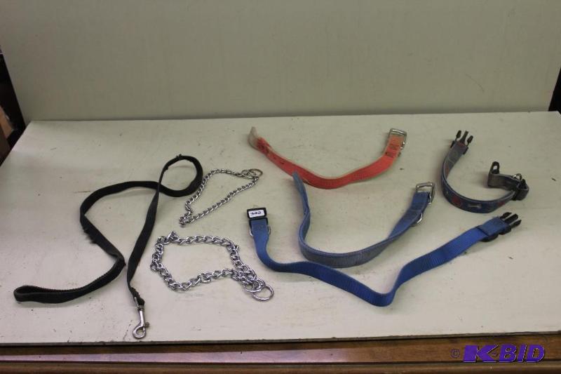 lot 322 image: Dog Collars ...
