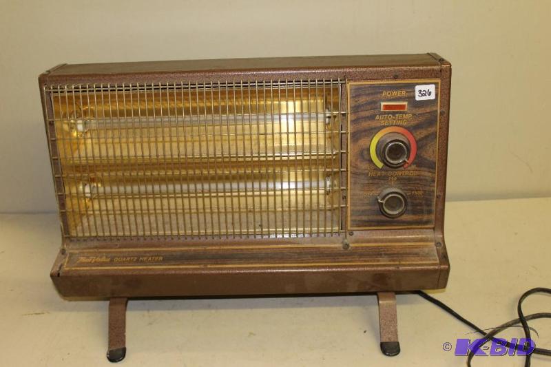 lot 326 image: Space Heater  Tested and Works Well ...