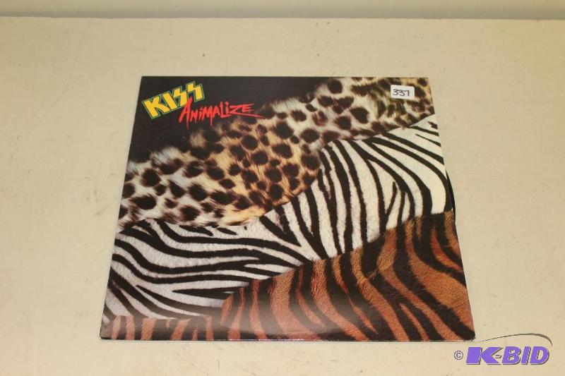 lot 337 image: KISS Animalize ...