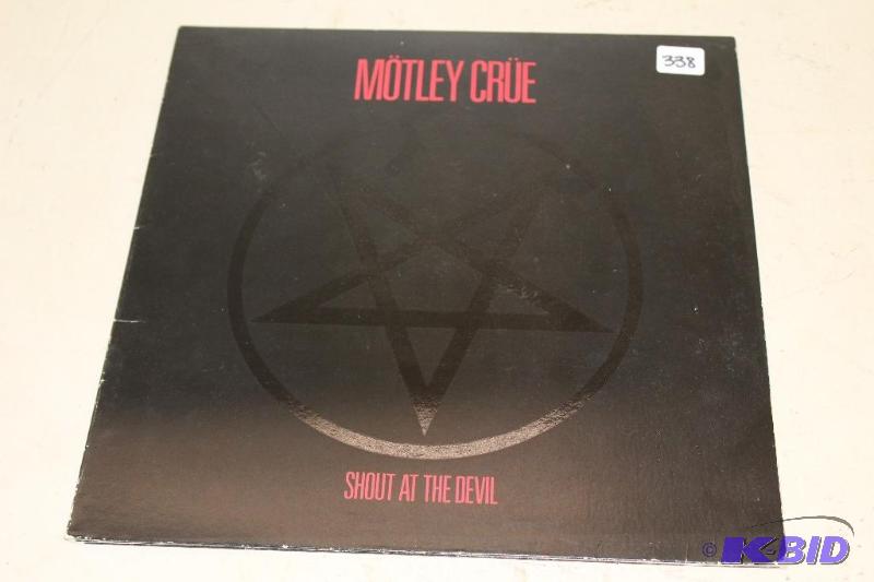 lot 338 image: M&oumltley Cr&uumle Shout at the Devil ...