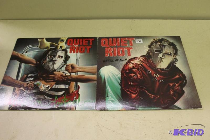 lot 340 image: Quiet Riot   Metal Health ...