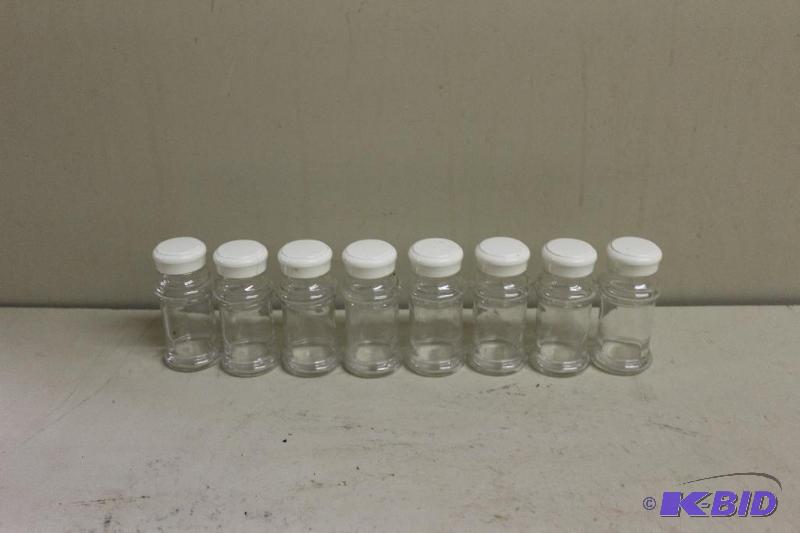 lot 50 image: Lot of Glass Spice Jars ...