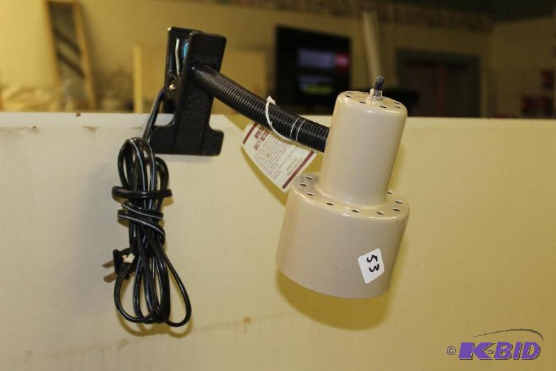 lot 53 image: Clamp Lamp ...