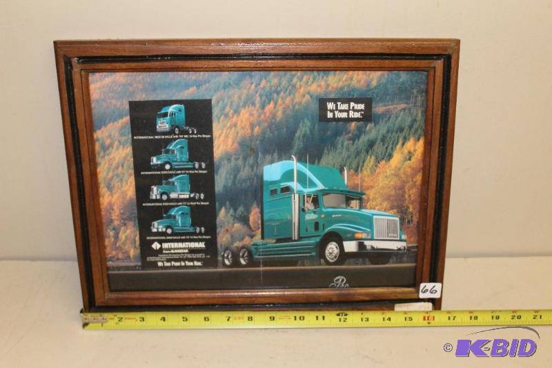 lot 65 image: Framed Picture...