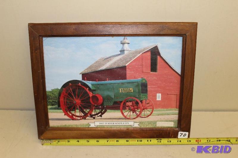 lot 70 image: Framed Picture...
