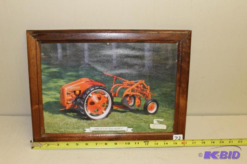 lot 72 image: Framed Picture...