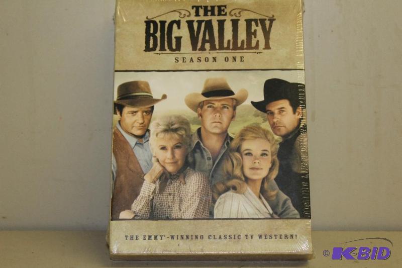 lot 76 image: The Big Valley Season One DVD Set   Un...
