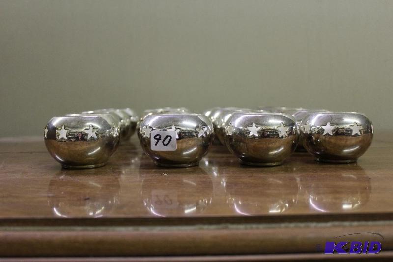 lot 90 image: Set of 16 Votive Candle Holder ...