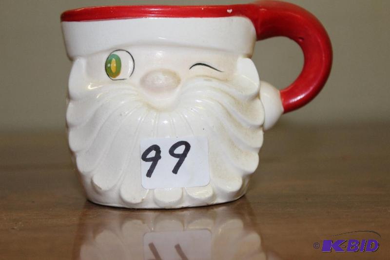 lot 99 image: Ceramic Holiday Mugs ...