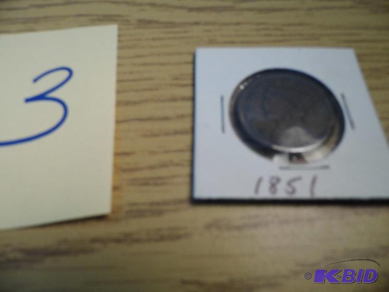1851 Untied States Large Cent