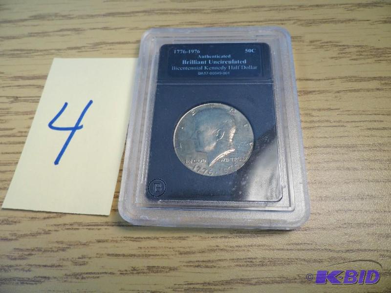1976 Uncirculated Kennedy Half Dollar