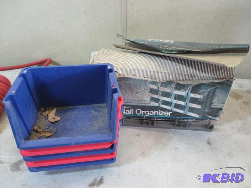 lot 21 image: Nail organizer and extra bins...