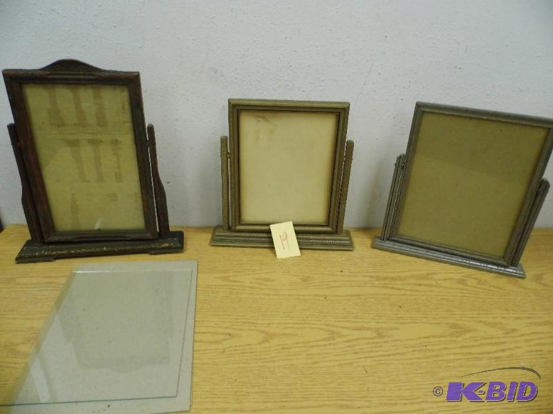 3 Antique Picture Frames