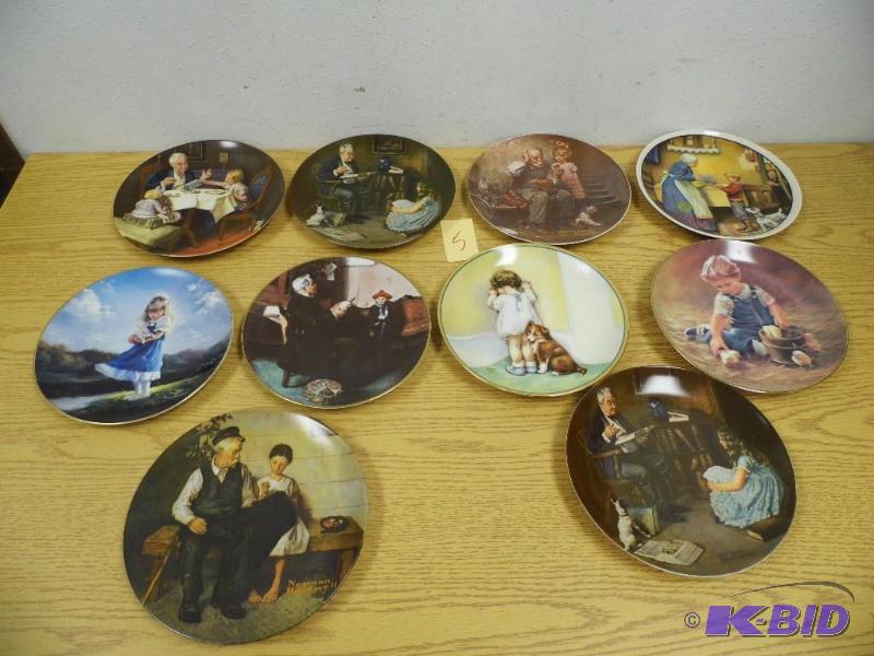 Norman Rockwell Plates