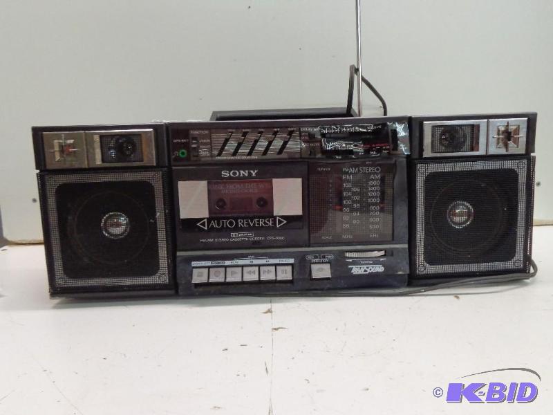 lot 35 image: Sony Transound&nbspStereo   AMFM Cassette S...