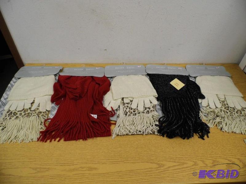 5 New Sets of Hat, Gloves and Scarf