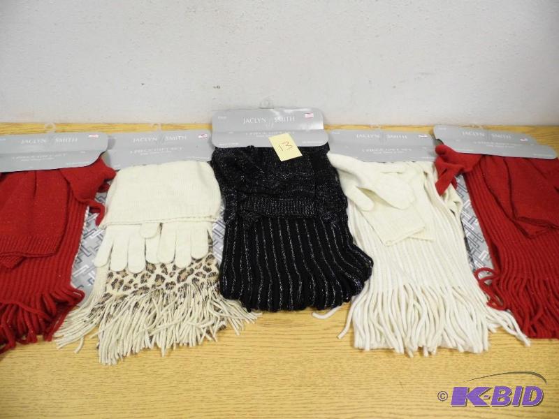 5 New Sets of Hat, Gloves and Scarf