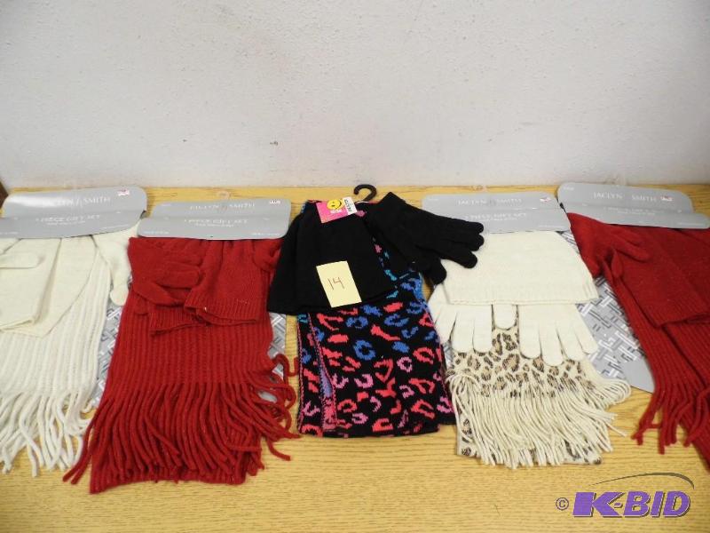 5 New Sets of Hat, Gloves and Scarf