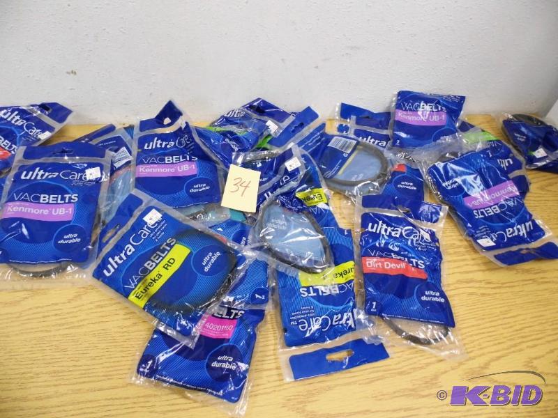 Assorted Vacuum Belts